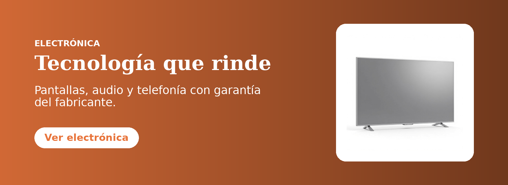 Tecnología que rinde